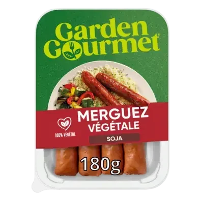 GARDEN GOURMET Sensational Sausage Merguez Peel Pack 56x180g FR