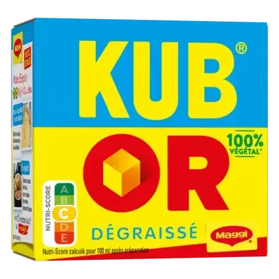 MAGGI KUBOR Bouillon Fat Free Box 15x128g FR