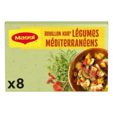 MAGGI Bouillon Mediterranean Carton 20x80g FR