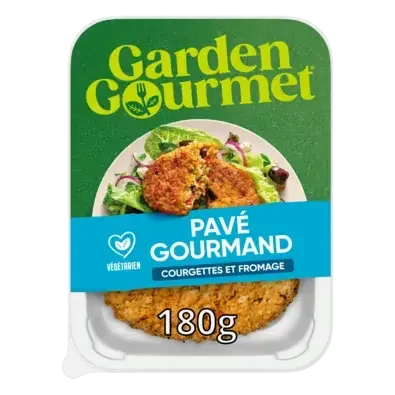 GARDEN GOURMET Vegetarian Greek Rondo Peel Pack 48x180g FR
