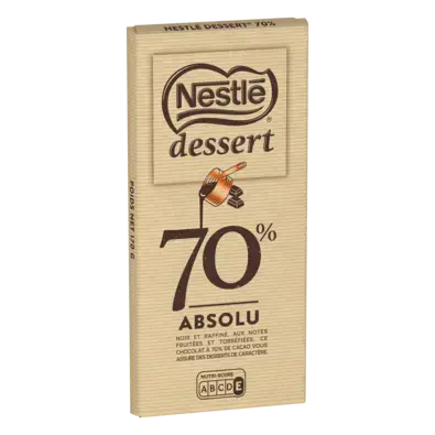 DESSERT Noir 70% Wrapper 22x170g FR