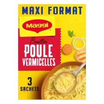 MAGGI Soup Chicken Vermicelli Carton 3x59g FR