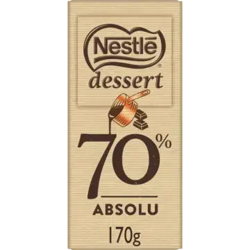 DESSERT Noir 70% Wrapper 22x170g FR