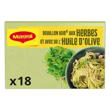 MAGGI Bouillon H Herbs And Olive Oil Carton 20x180g FR