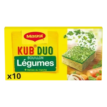 MAGGI Bouillon Duo Vegetable Carton 20x105g FR