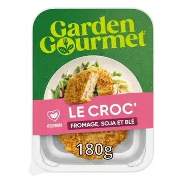 GARDEN GOURMET Vegetarian Ham &amp; Cheese Schnitzel Peel Pack 56x180g FR