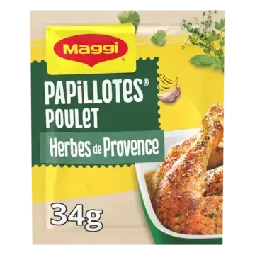 MAGGI Juicy Chicken Herb Provence Sachet 16x34g FR
