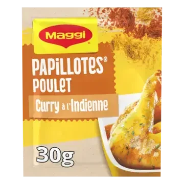 MAGGI Juicy Chicken Curry Sachet 16x30g FR