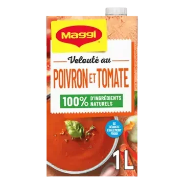 MAGGI Liquid Soup Tomato Red Pepper Brick 6x1L FR