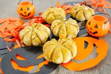 Citrouilles briochées d'halloween