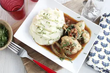 Paupiettes de veau à la paysanne