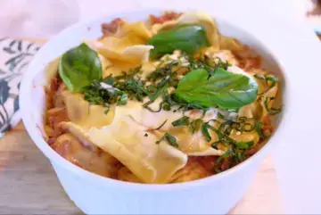 Lasagnes au Cookeo
