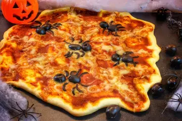 pizza araignée