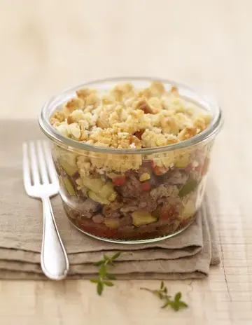 Petits crumbles de boeuf à la Provençale