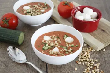 Gaspzcho aux légumes croquants