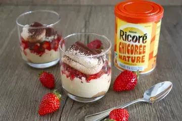 Tiramisu fraise Ricoré