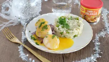 Saint Jacques sauce à l'orange