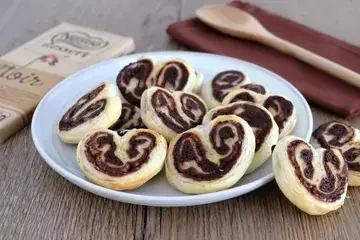 Palmiers au chocolat