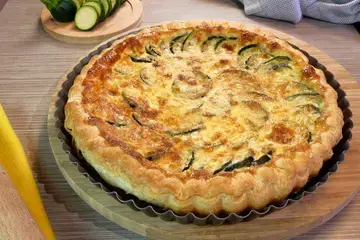 Quiche à la courgette