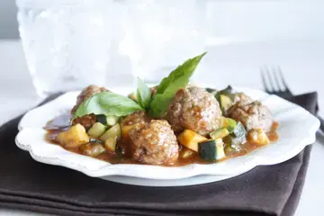 Boulettes de boeuf à la bolognaise