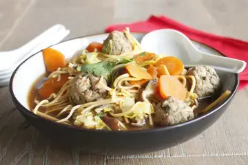 Ramen de boulettes de porc