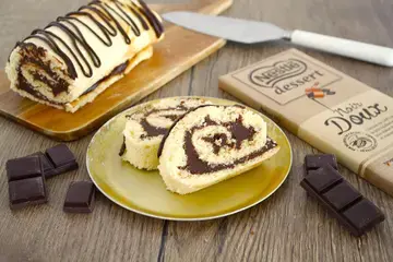 Roulé au chocolat