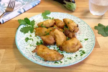 Beignets d'aubergines indiens