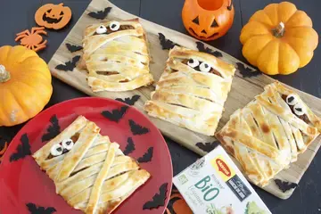 Momies d'halloween au butternut
