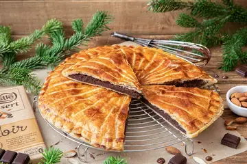 Galette des rois au chocolat