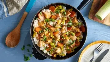 Penne légume