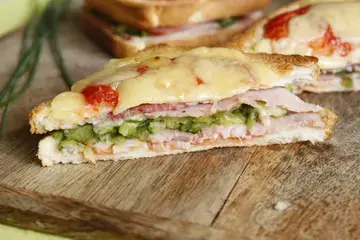 Croq'malin jambon courgette