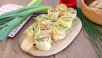 Rouleaux de crepes anti gaspi