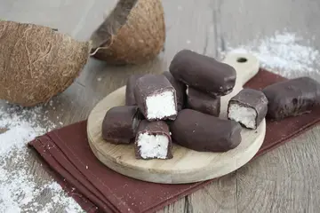 Mini bouchées choco coco