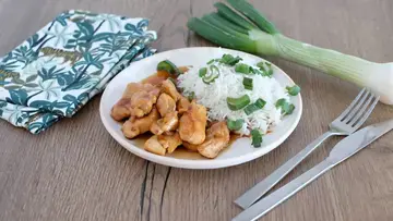 Poulet gingembre et miel