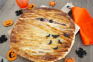 Momie feuilletée d'halloween