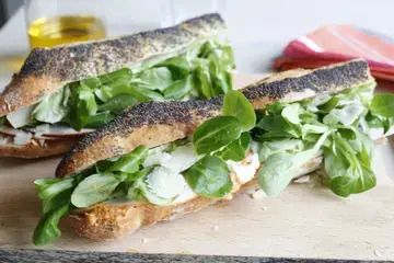 Sandwich blanc de dinde
