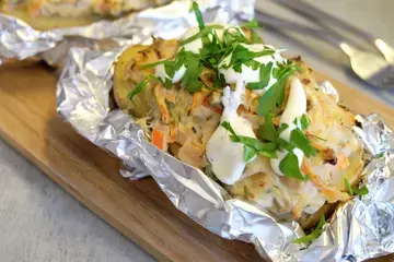 Kumpir maison, pommes de terre farcies