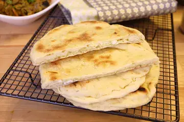Naans au fromage