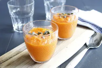 Velouté glacé de carottes