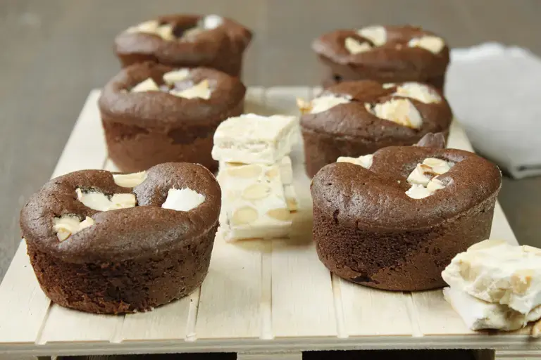 Moelleux chocolat nougat