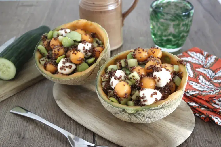 Melon garni