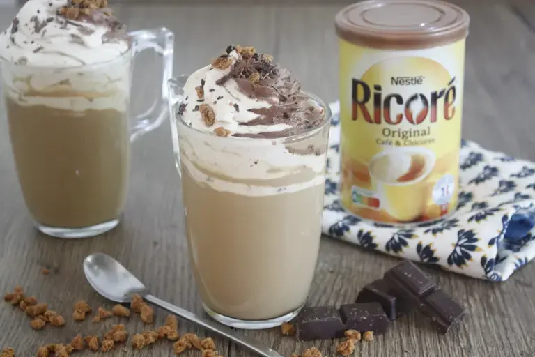 Boisson RICORÉ® Original, Café &amp; Chicorée et chantilly marbrée