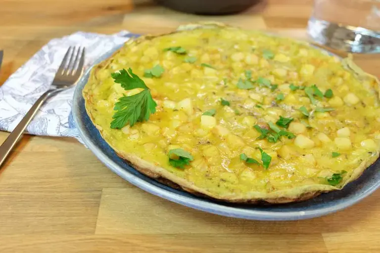 Omelette de pomme de terre