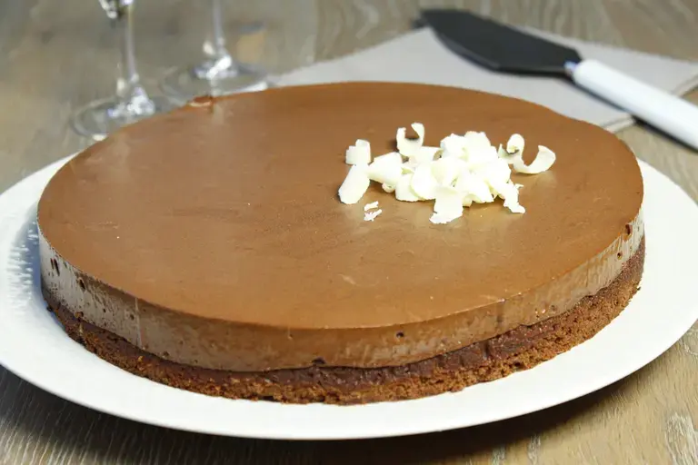 Fondant crème fouettée au chocolat