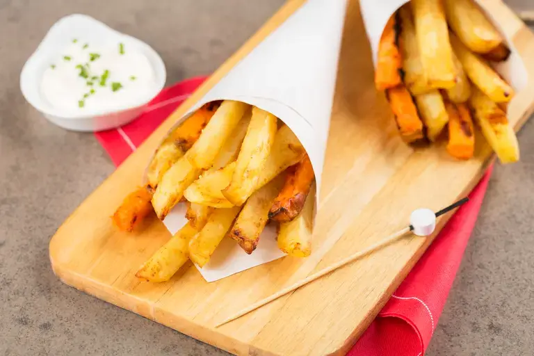 Frites au Kub or