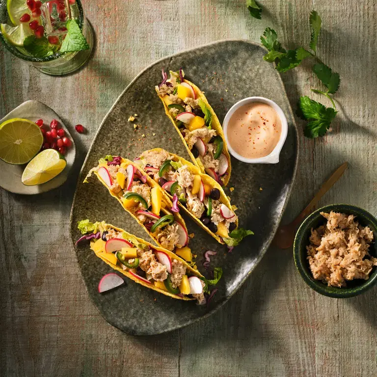 Vegan Valentine Tacos