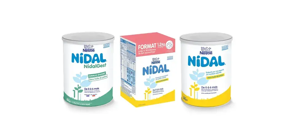 The different products of Nidal.