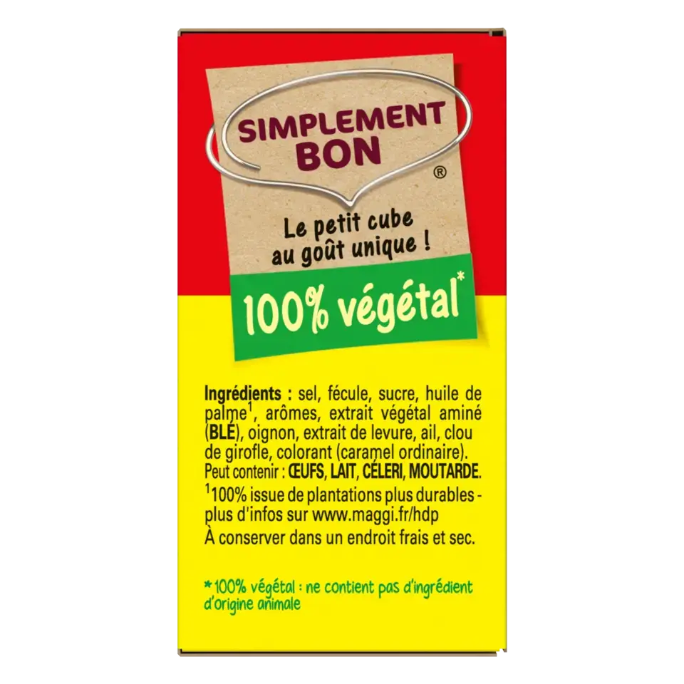 MAGGI KUB OR Bouillon Original Box 60x128g FR