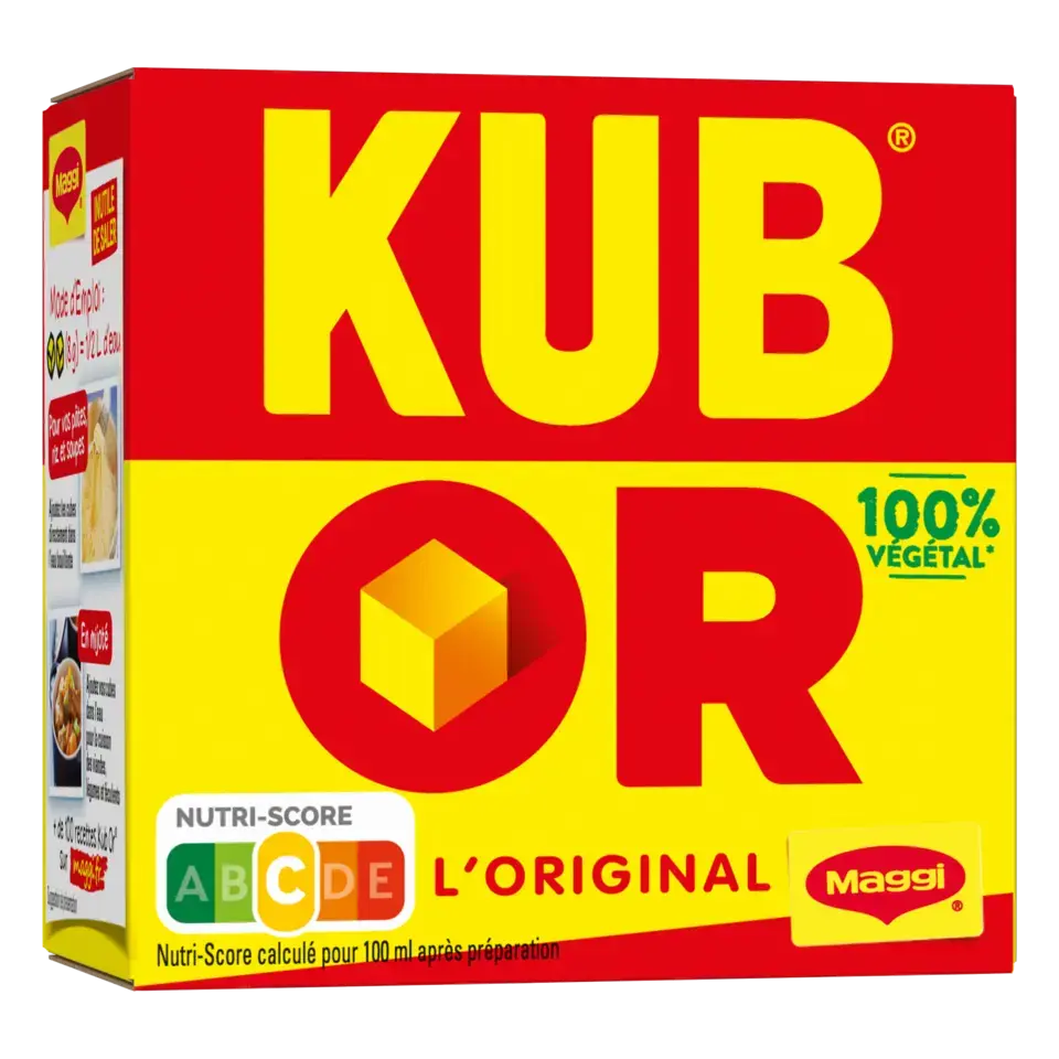 MAGGI KUB OR BouillonOriginal60x128gN1FR
