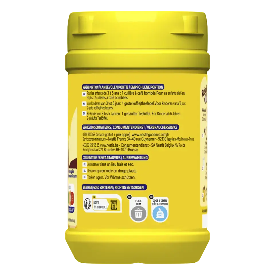 NESQUIK EXTRA CHOCO Plasticbox Tub 12x600g XE